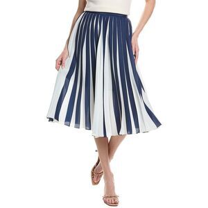 Silvian Heach Womens Midi Skirt, Blue